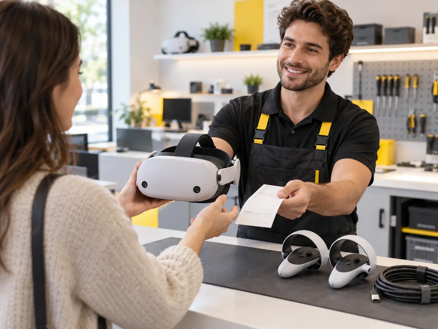 Гарантия сервиса на ремонт VR-шлемов DPVR